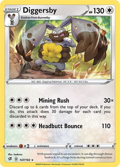 Diggersby 147/192 — Rebel Clash
