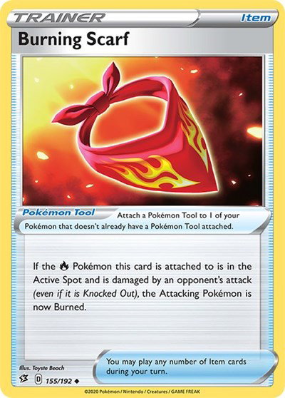 Burning Scarf 155/192 — Rebel Clash