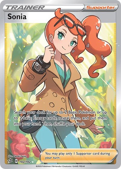 Sonia (Full Art) 192/192 — Rebel Clash