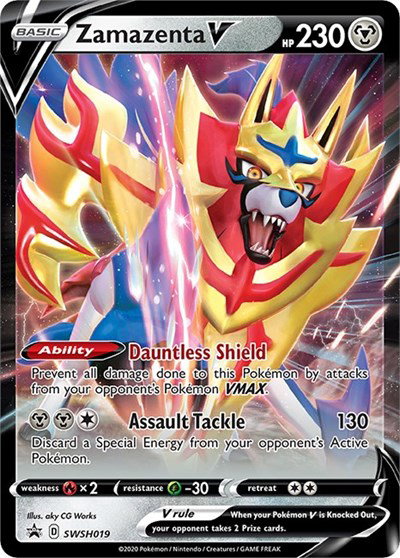 Zamazenta V SWSH019 — Sword & Shield Promo