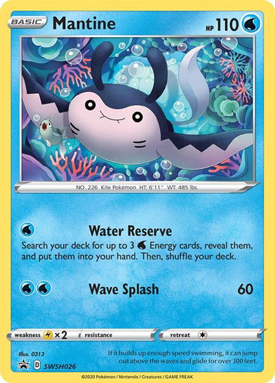 Mantine SWSH026 — Sword & Shield Promo