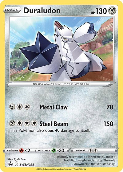 Duraludon SWSH028 — Sword & Shield Promo