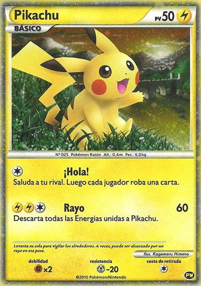 pokemon pikachu world card collection Pikachu Reds 270 SM-P Promo Case