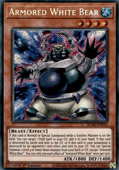 Armored White Bear BLAR-EN016