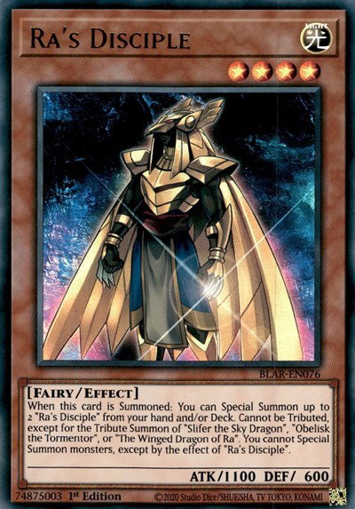 Ra's Disciple - BLAR-EN076 - Battles of Legend: Armageddon YuGiOh ...