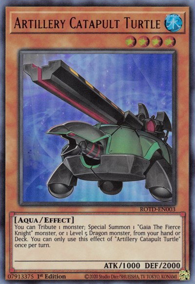Artillery Catapult Turtle ROTD-EN003