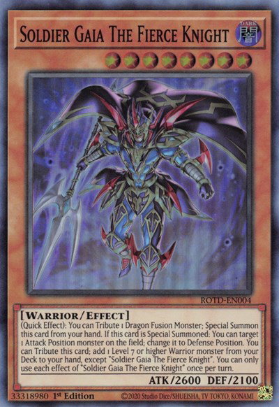 Soldier Gaia The Fierce Knight ROTD-EN004