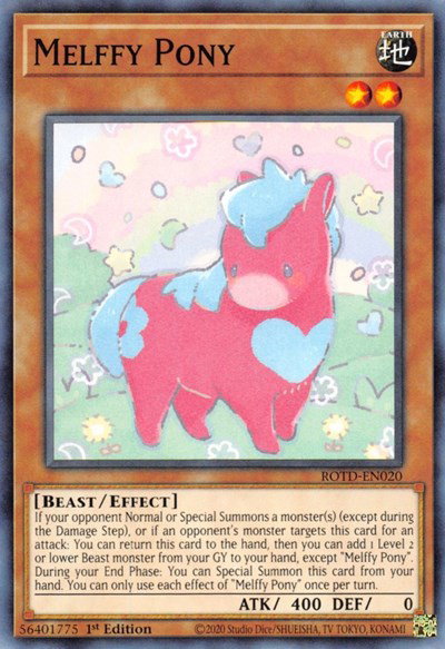 Melffy Pony ROTD-EN020