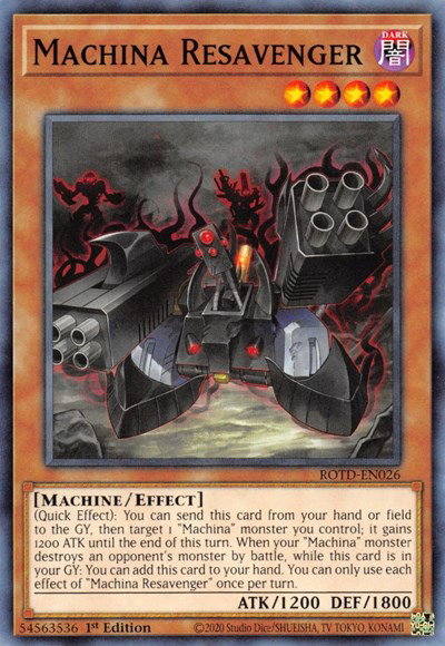 Machina Resavenger ROTD-EN026