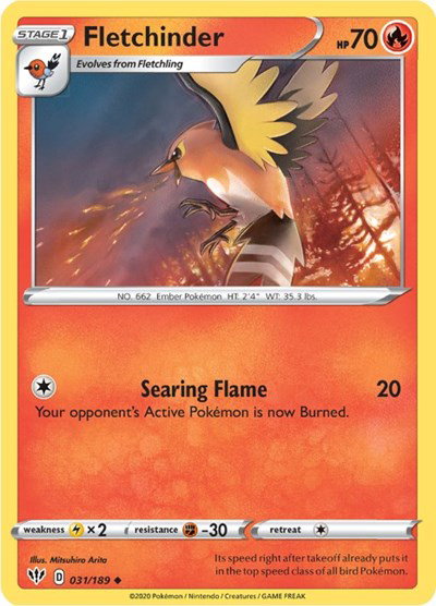 Fletchinder 031/189 — Darkness Ablaze
