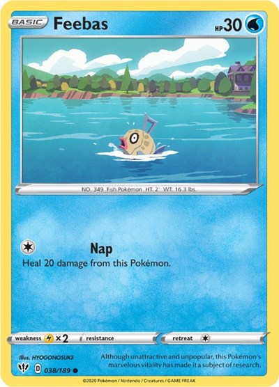 Feebas 038/189 — Darkness Ablaze