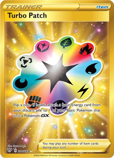 Turbo Patch (Secret) 200/189 — Darkness Ablaze