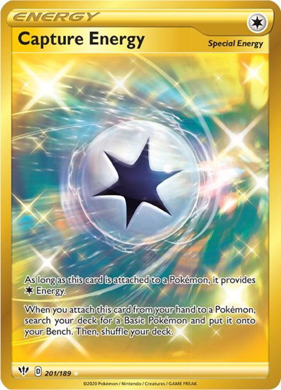 Capture Energy (Secret) 201/189 — Darkness Ablaze