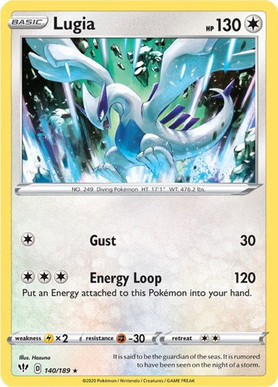 Lugia 140/189 — Darkness Ablaze
