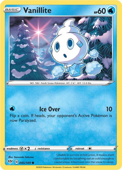 Vanillite 045/189 — Darkness Ablaze
