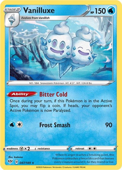 Vanilluxe 047/189 — Darkness Ablaze