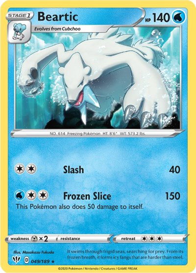 Beartic 049/189 — Darkness Ablaze