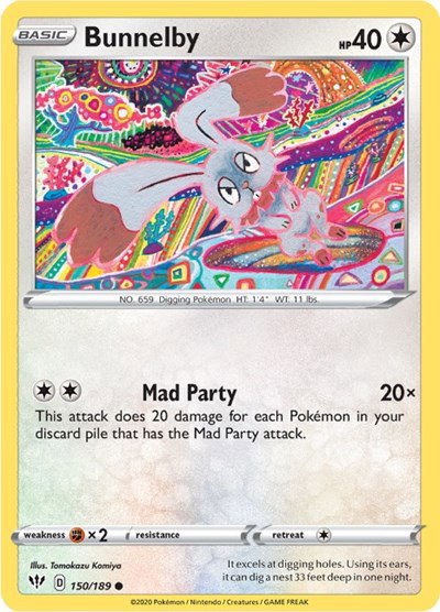 Bunnelby 150/189 — Darkness Ablaze