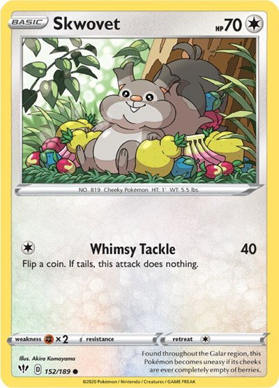 Skwovet 152/189 — Darkness Ablaze