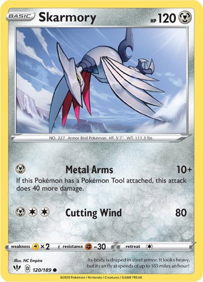 Skarmory 120/189 — Darkness Ablaze