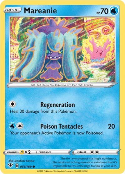 Mareanie 051/189 — Darkness Ablaze