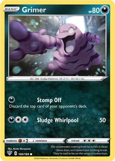 Grimer 100/189 — Darkness Ablaze