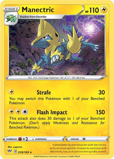 Manectric 059/189 — Darkness Ablaze