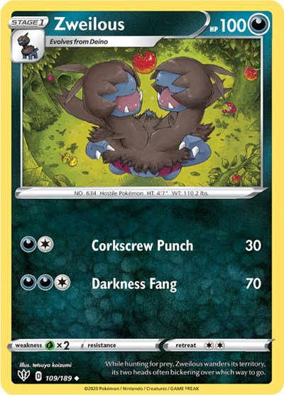 Zweilous 109/189 — Darkness Ablaze