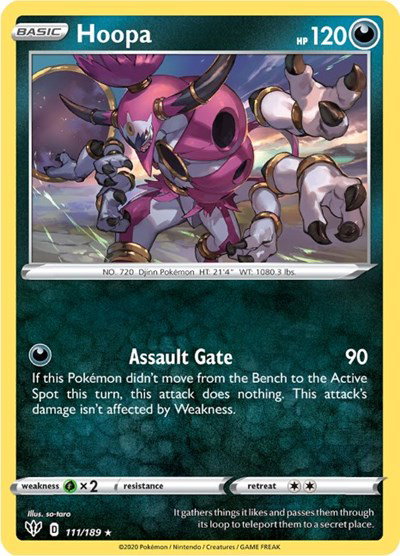 Hoopa 111/189 — Darkness Ablaze