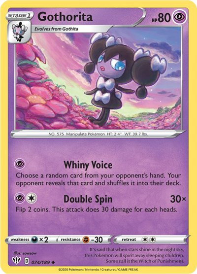 Gothorita 074/189 — Darkness Ablaze