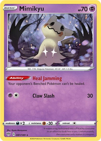 Mimikyu 081/189 — Darkness Ablaze