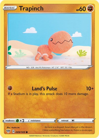 Trapinch 089/189 — Darkness Ablaze