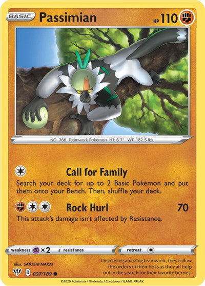 Passimian 097/189 — Darkness Ablaze