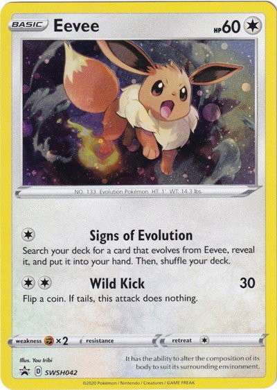Eevee SWSH042 — Sword & Shield Promo