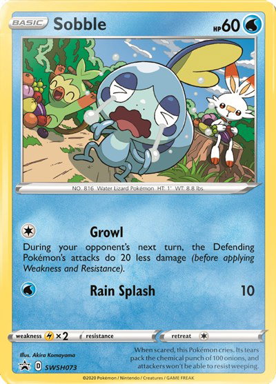 Sobble SWSH073 — Sword & Shield Promo