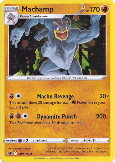 Machamp SWSH053 — Sword & Shield Promo