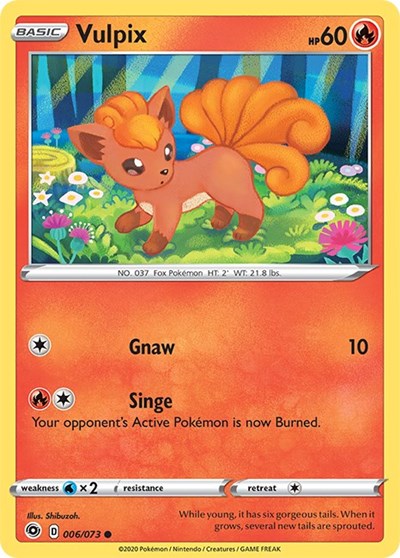 Vulpix 06/73 — Champion's Path