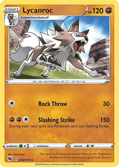 Lycanroc 30/73 — Champion's Path