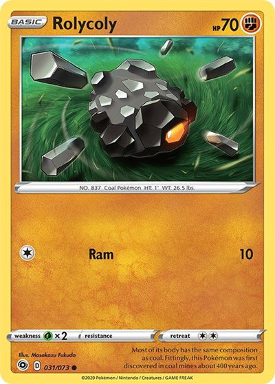 Rolycoly 31/73 — Champion's Path