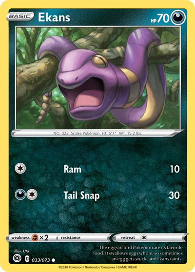 Ekans 33/73 — Champion's Path