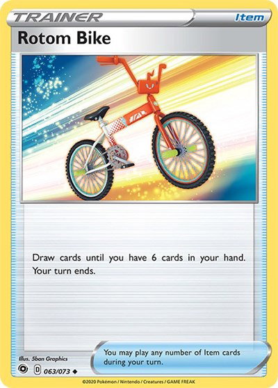 Rotom Bike 63/73 — Champion's Path