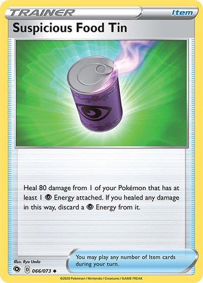Suspicious Food Tin 66/73 — Champion's Path