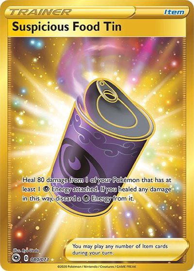 Suspicious Food Tin (Secret) 80/73 — Champion's Path