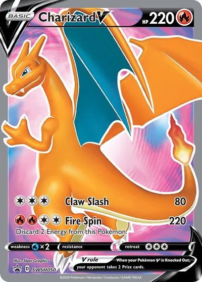 Charizard V SWSH050 Promo