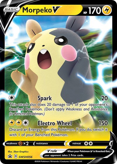Morpeko V SWSH056 — Sword & Shield Promo