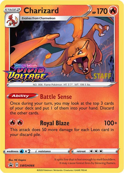 Charizard (Staff Prerelease) 