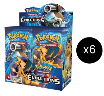 XY Evolutions Booster Box Case