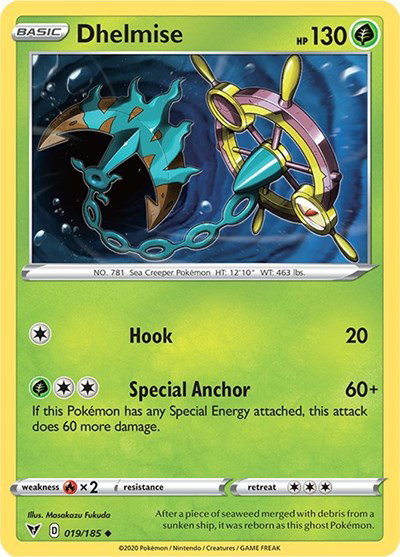 Dhelmise 019/185 — Vivid Voltage