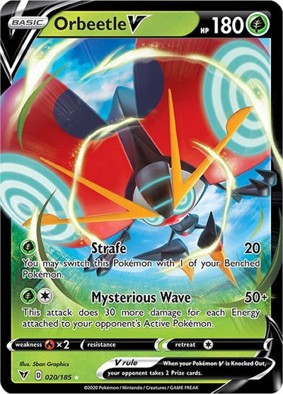 Orbeetle V 020/185 — Vivid Voltage
