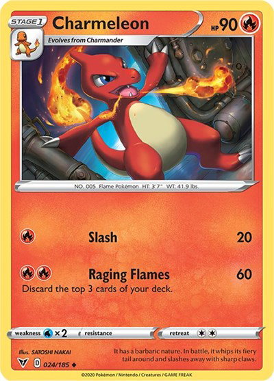 Charmeleon 024/185 — Vivid Voltage